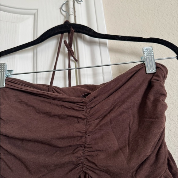 Ella Moss Brown Halter Top - Picture 3 of 7